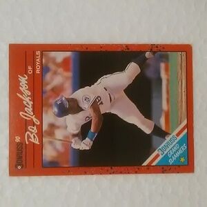 Bo Jackson Baseball Card 1990